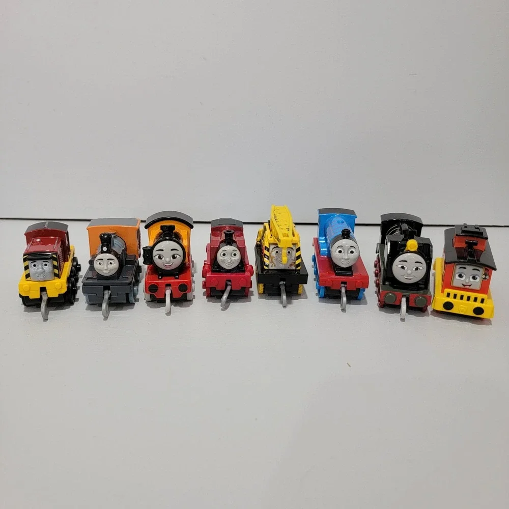 Thomas & Friends TrackMaster Push Along Diecast Metal Train Engine Lot 8pc